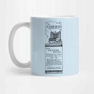 Seaside Hotel 1930 Mug